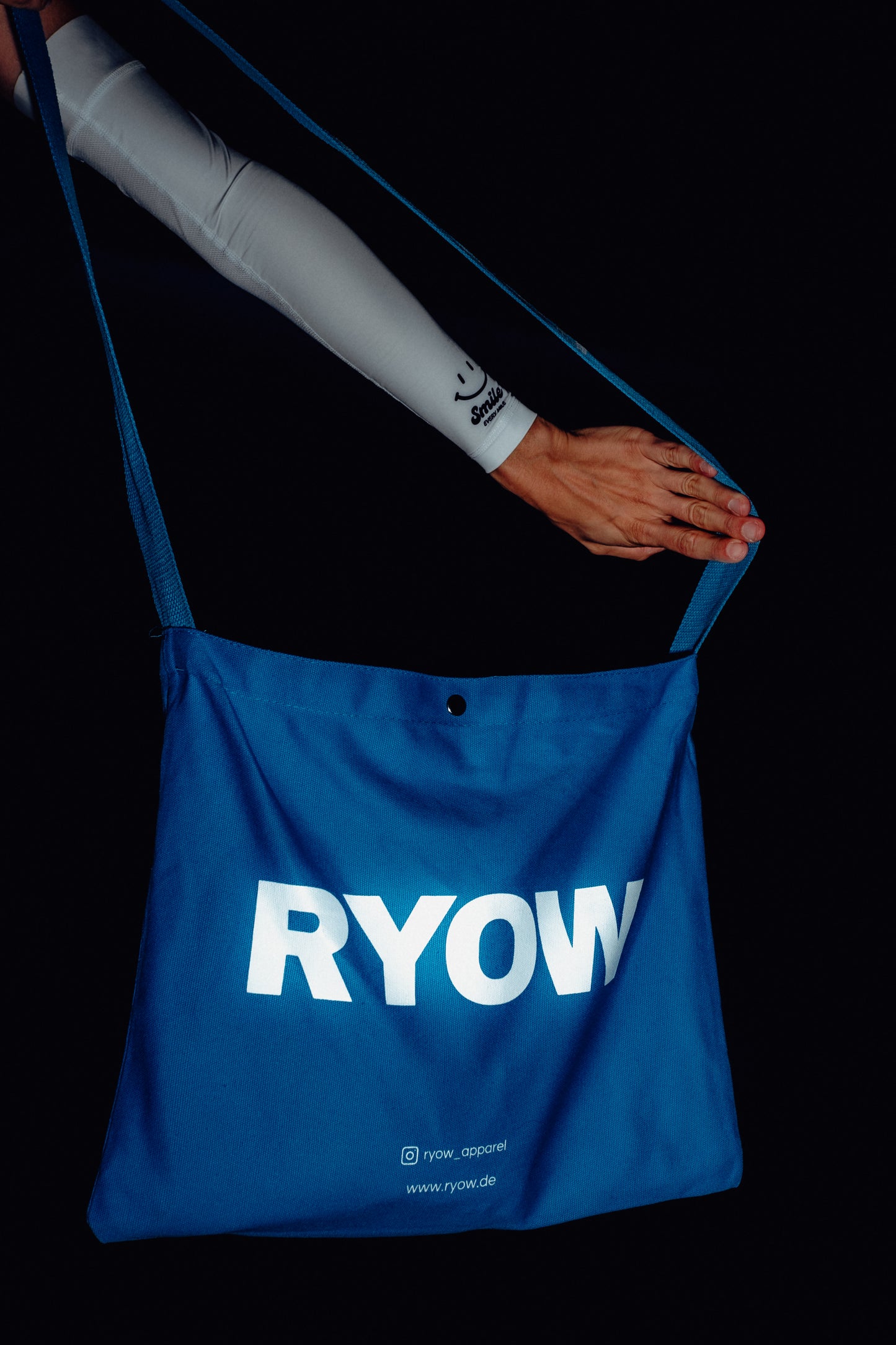 Umhängetasche x Musette"Smile every Mile"