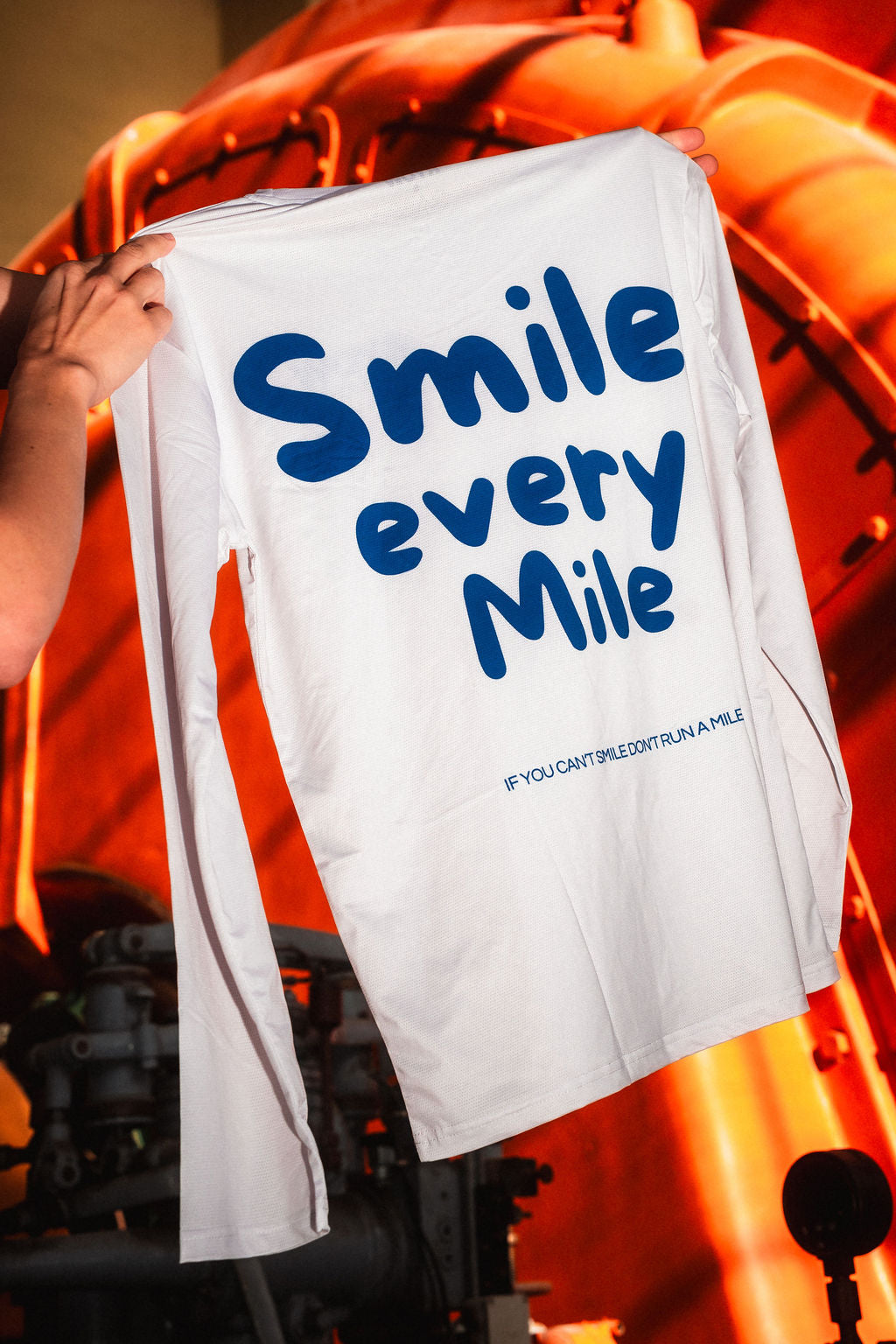 Running Shirt SMILE EVERY MILE
