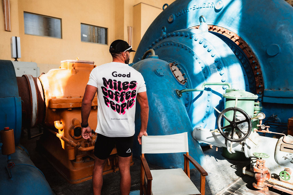 Running Shirt Good Miles Coffee People (4 Farben)