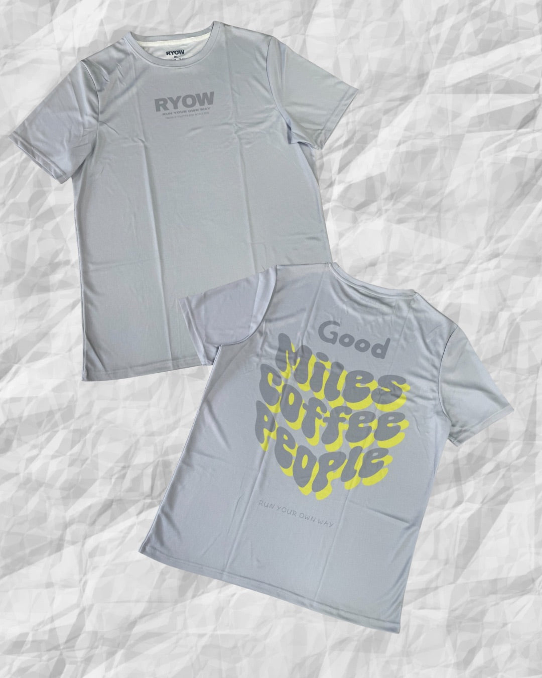 Running Shirt Good Miles Coffee People (5 Farben)