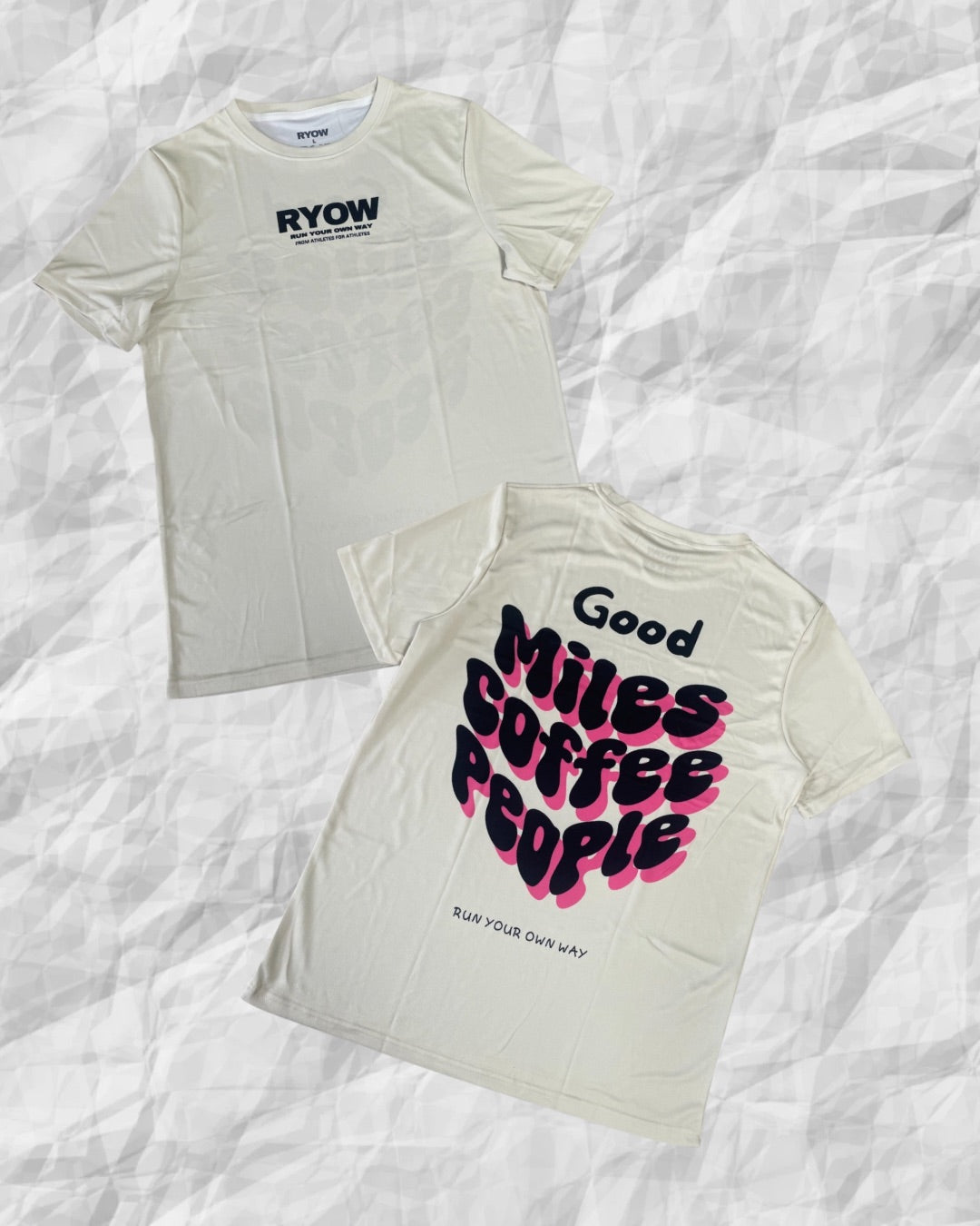 Running Shirt Good Miles Coffee People (5 Farben)
