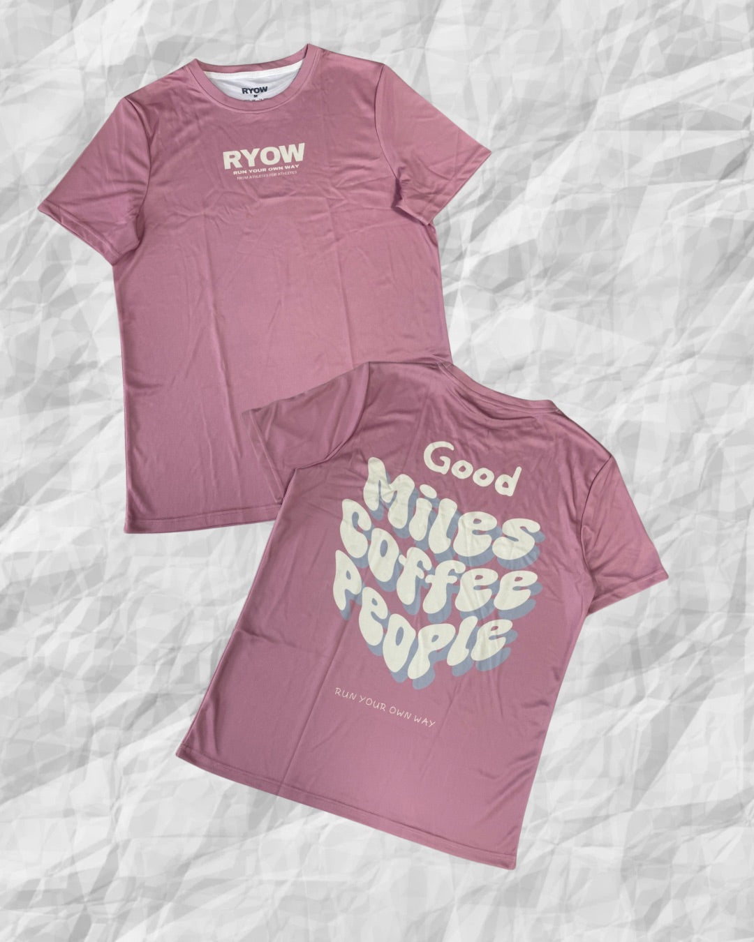 Running Shirt Good Miles Coffee People (5 Farben)