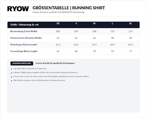 Performance Running Shirt (2 Farben)