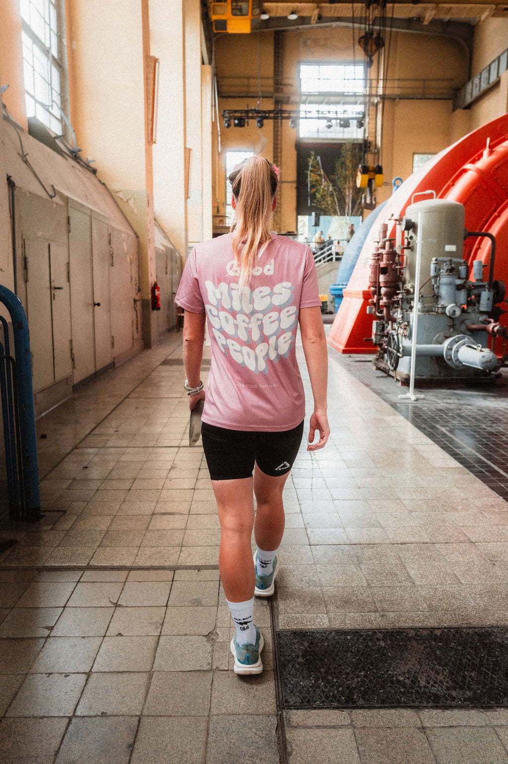 Running Shirt Good Miles Coffee People (4 Farben)
