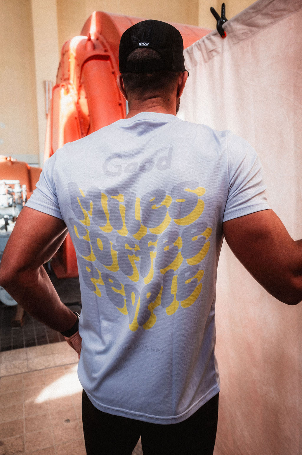 Running Shirt Good Miles Coffee People (4 Farben)