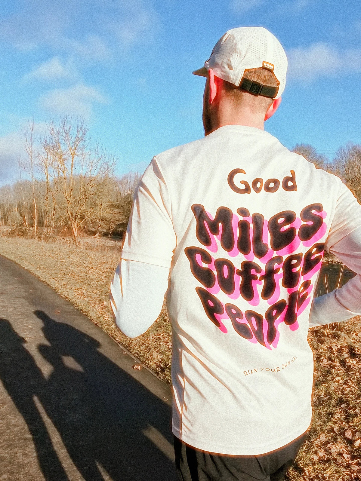 Running Shirt Good Miles Coffee People (5 Farben)